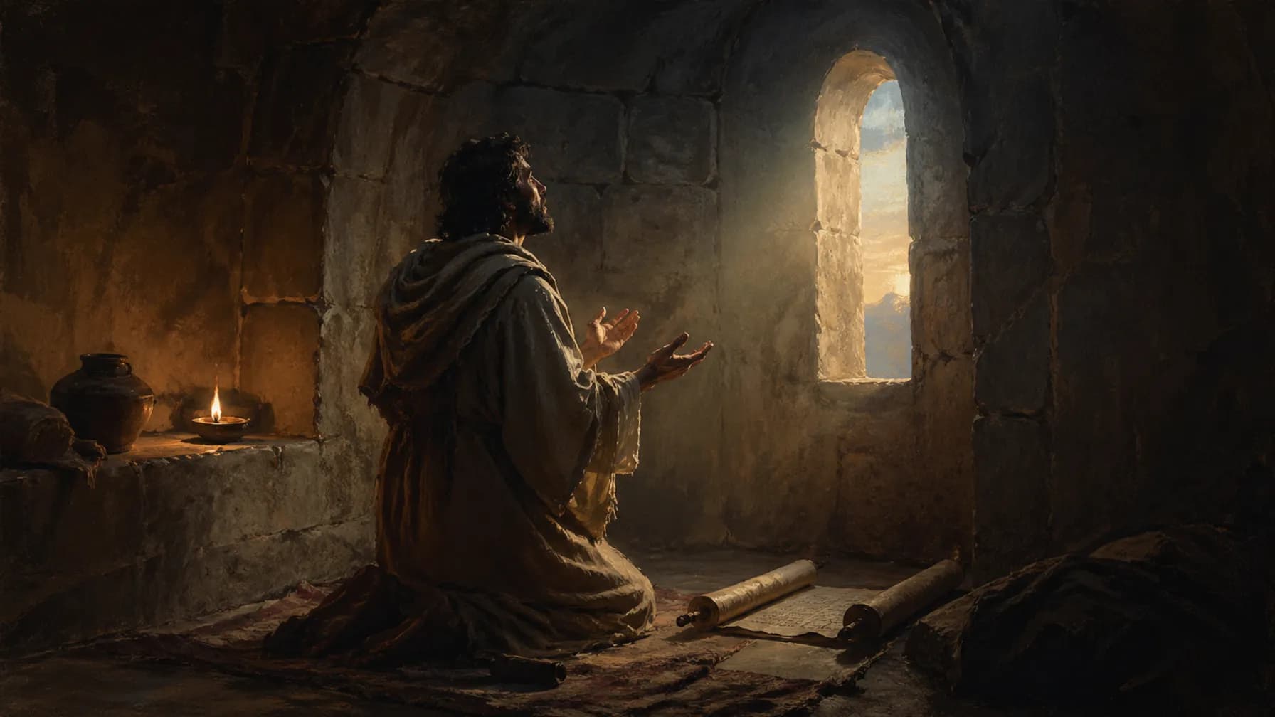 Prayer Grounded in Truth illustration for Protos Bible study guide