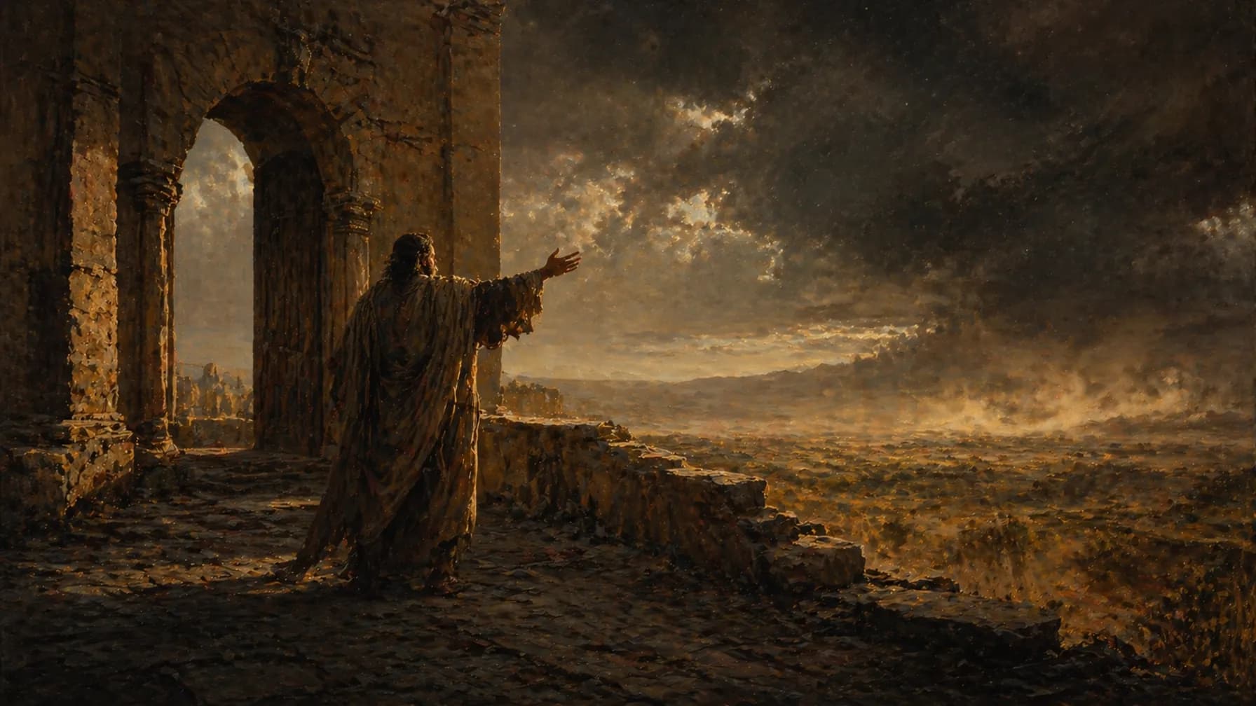 Prophets as covenant voice illustration for Protos Bible study guide