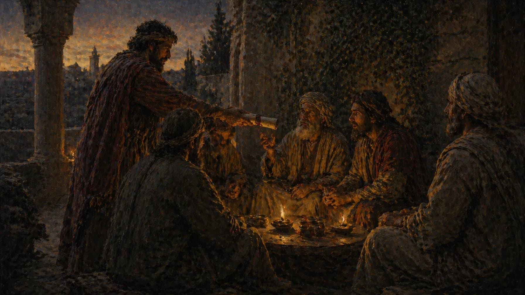 Reading the Epistles illustration for Protos Bible study guide