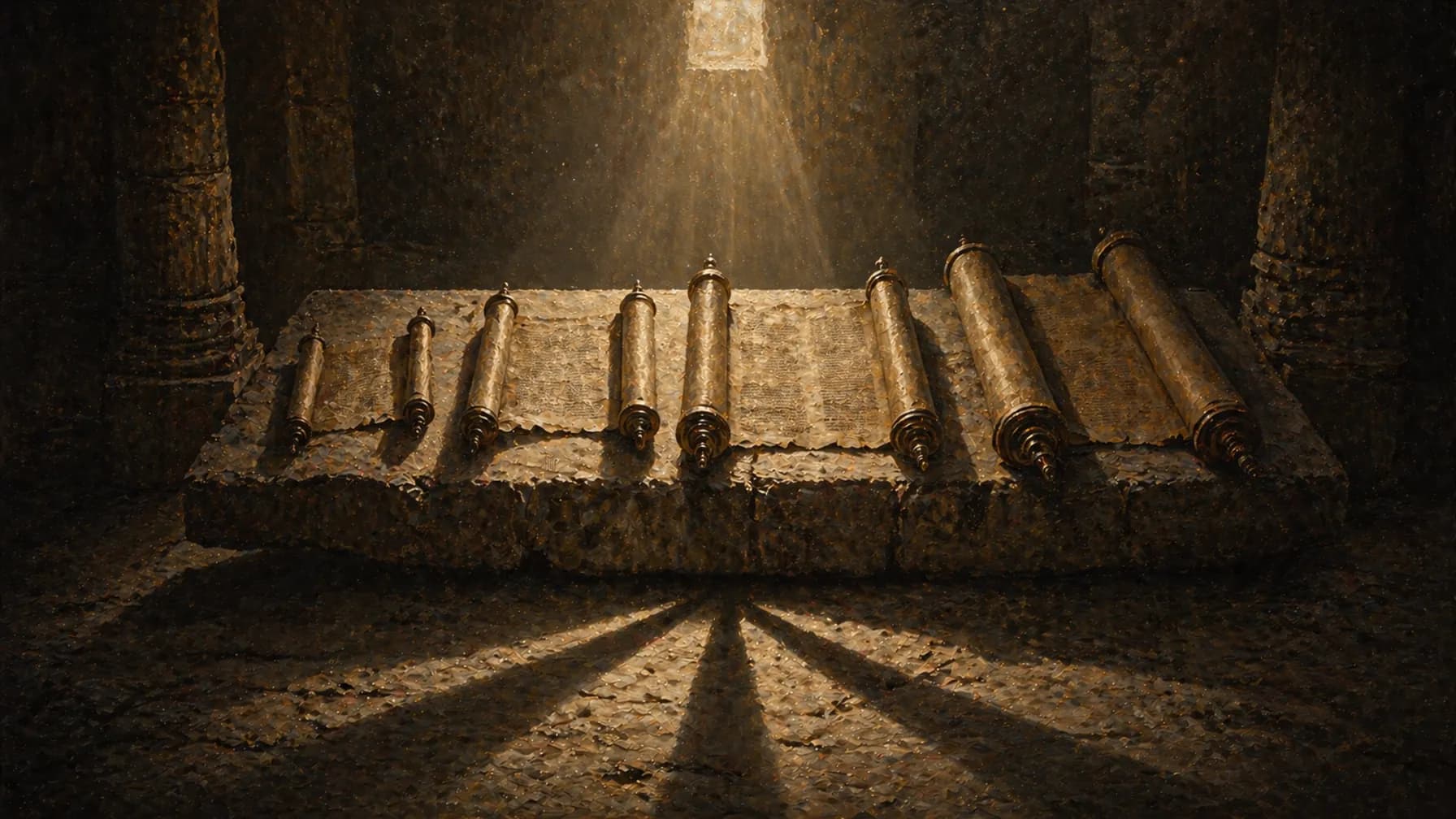 Reading the Gospels illustration for Protos Bible study guide