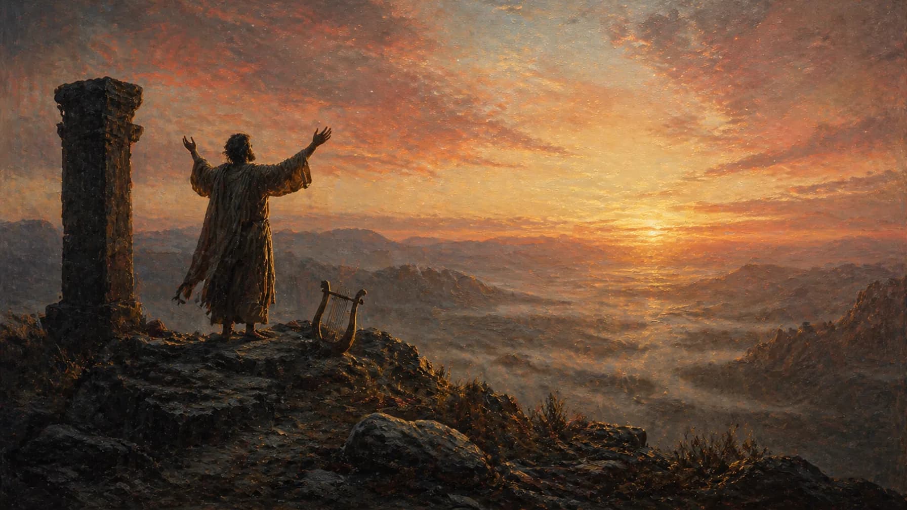 Reading the Psalms illustration for Protos Bible study guide