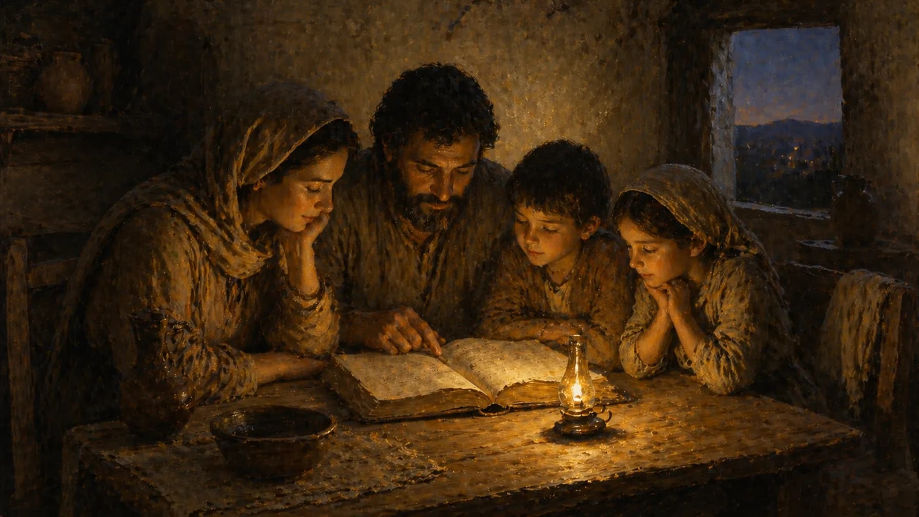Sufficient and Clear illustration for Protos Bible study guide