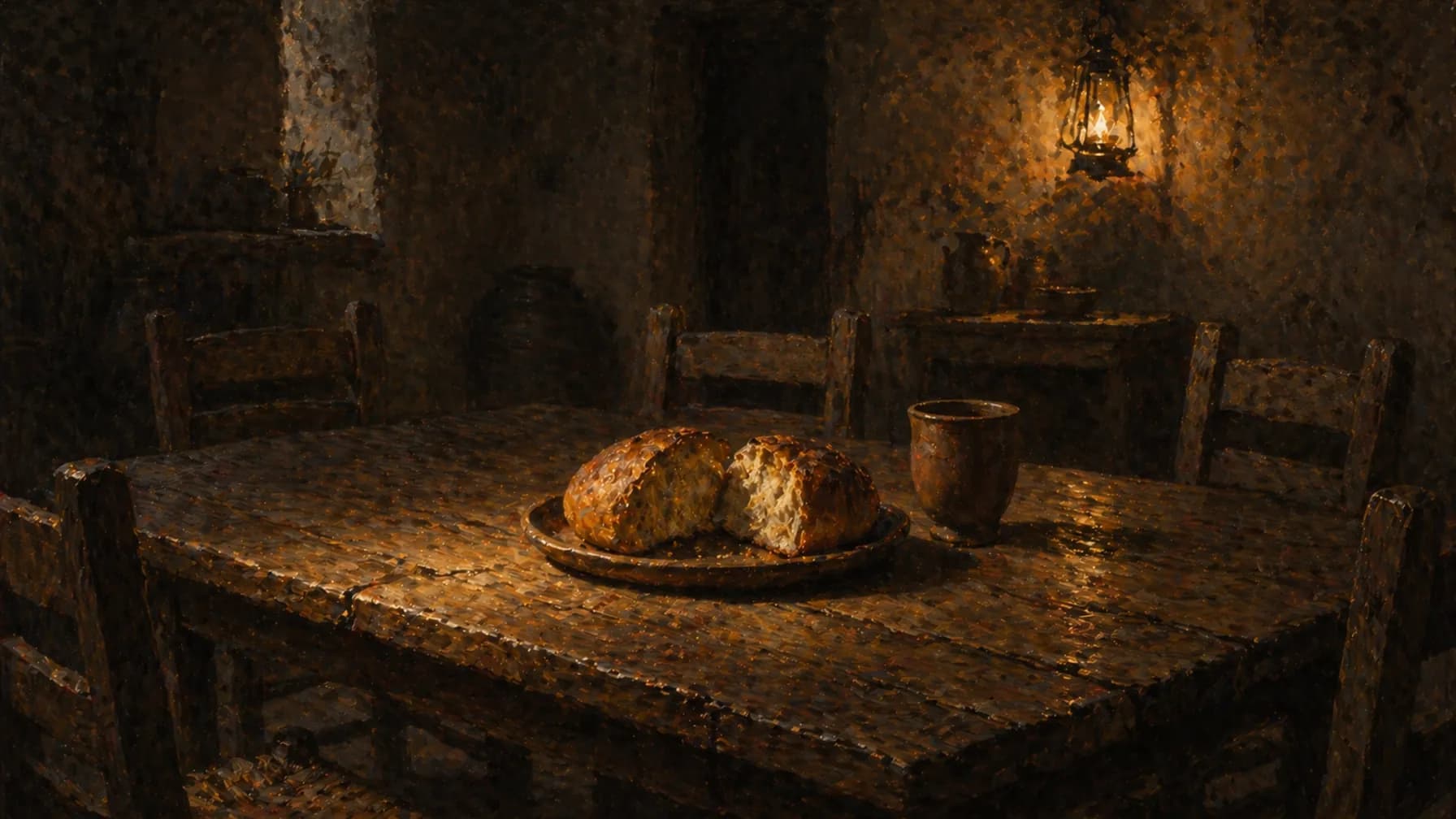 The Lord's Supper illustration for Protos Bible study guide