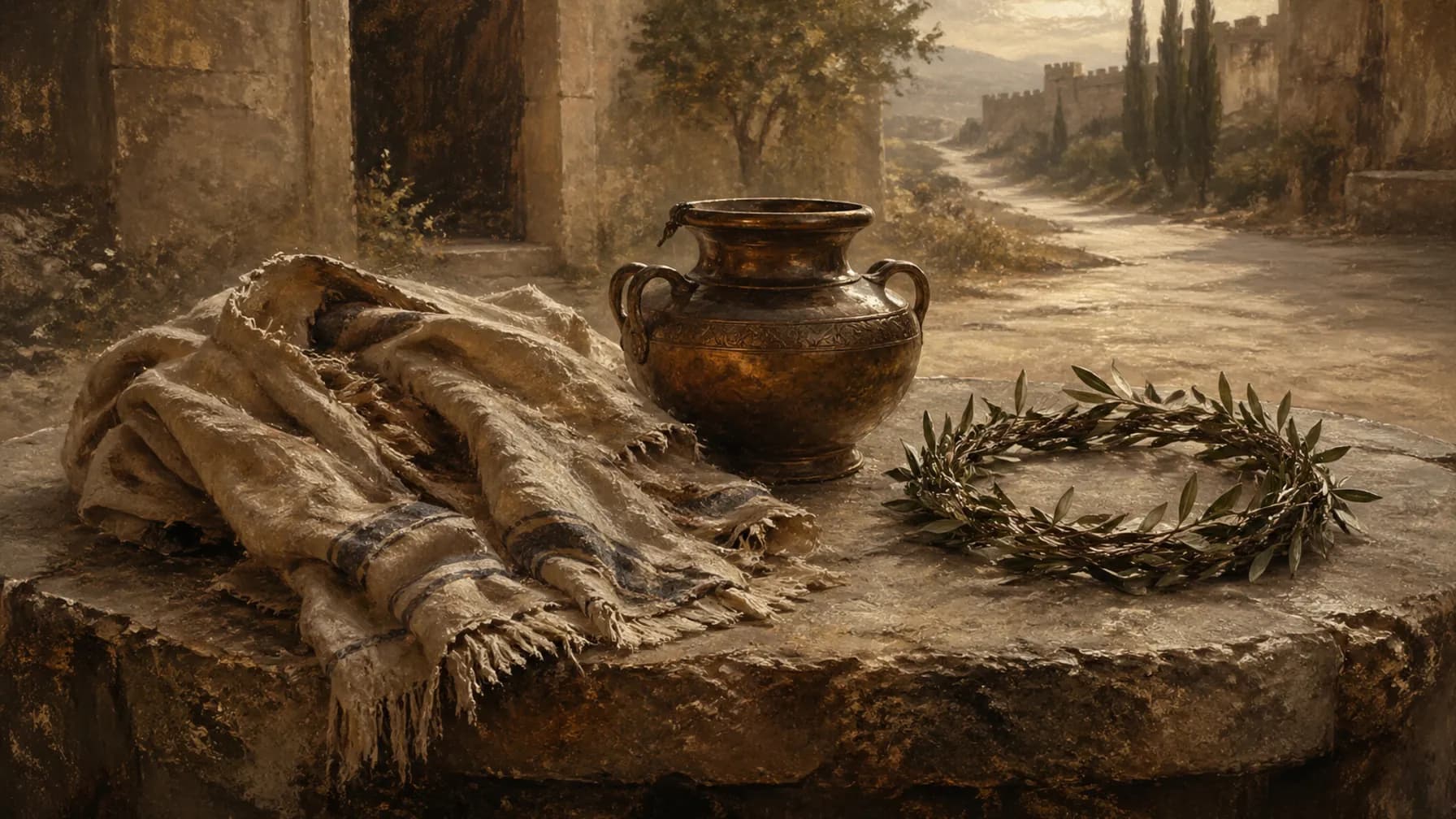 The Work of Christ illustration for Protos Bible study guide