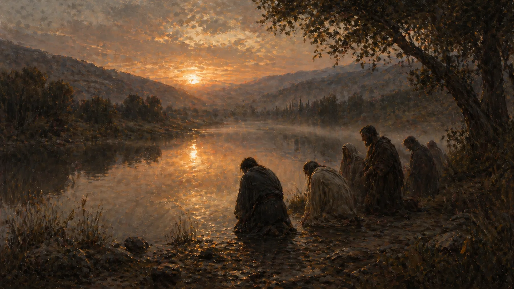 Baptism Across Traditions illustration for Protos Bible study guide