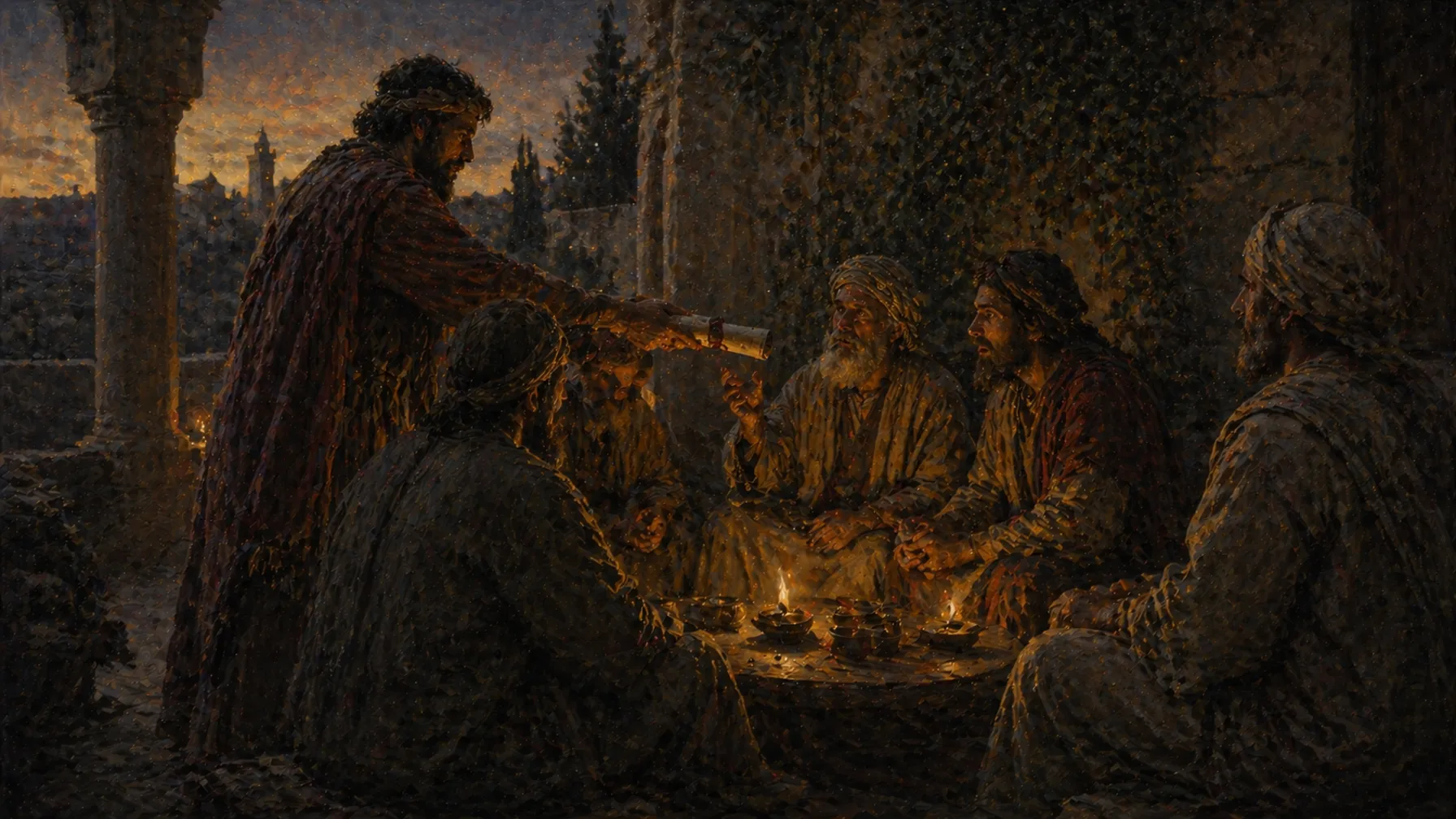 Reading the Epistles illustration for Protos Bible study guide
