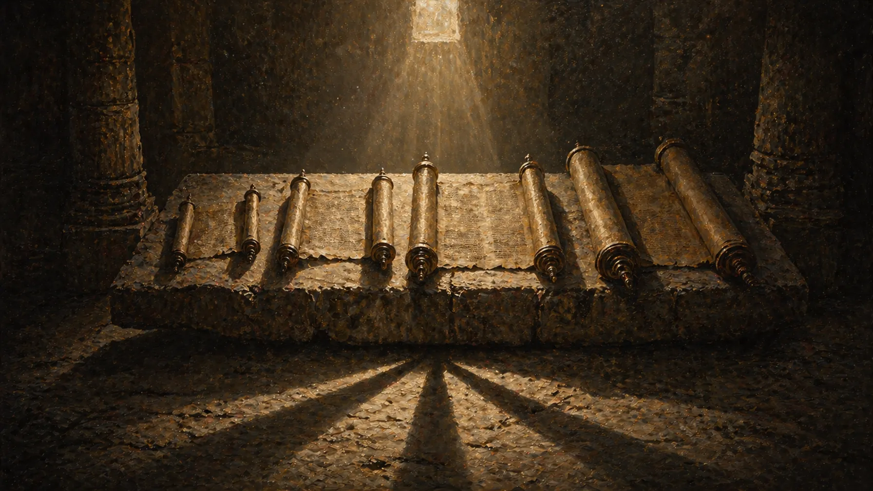 Reading the Gospels illustration for Protos Bible study guide