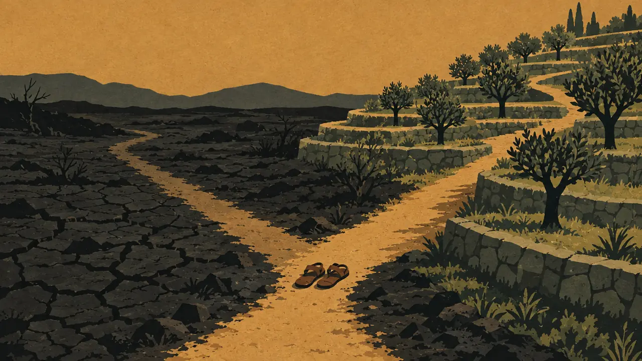 Repent and Believe, an editorial illustration for the Teachings of Jesus course