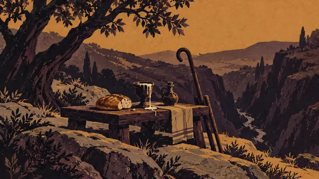Illustration for the Psalm 23 Bible study